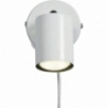 Explore white adjustable wall lamp with cord Nordlux