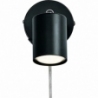 Explore black adjustable wall lamp with cord Nordlux