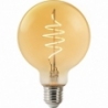 Smart Deco 9.5cm E27 G95 4.7W LED 2200K amber decorative bulb Nordlux