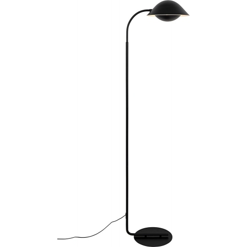 Stylowa Lampa podłogowa nowoczesna Freya czarna Nordlux do salonu i sypialni