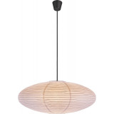 Lampa wisząca/klosz japandi Villo 60 biały papier ryżowy Nordlux