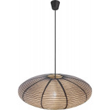 Villo 60 anthracite rice paper japandi pendant lamp Nordlux