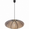 Villo 60 anthracite rice paper japandi pendant lamp Nordlux