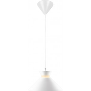 Dial 25 white scandinavian pendant lamp Nordlux