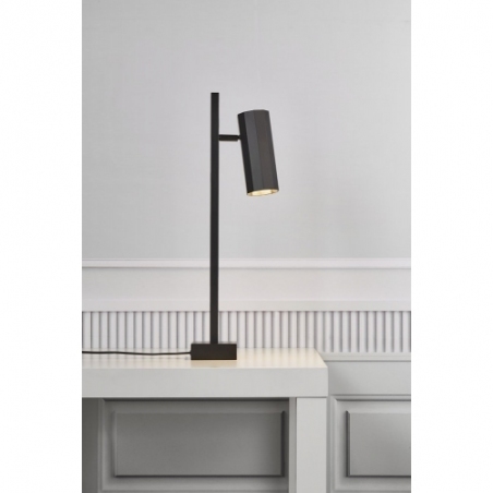 Lampy na biurko. Lampa biurkowa Alanis czarna Nordlux