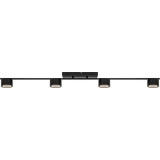 Clyde LED black modern ceiling spotlight Nordlux