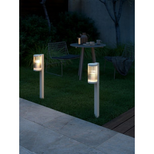 Coupar white outdoor garden post lamp Nordlux