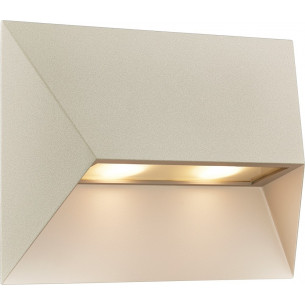 Pontio 27 beige outdoor wall lamp Nordlux