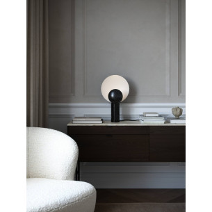 Caché black designer table lamp DFTP