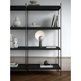Lampa stołowa designerska Caché szary marmur DFTP