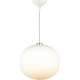 Lampa wisząca szklana kula Navone 20 opal DFTP