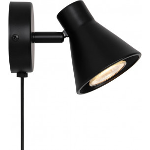 Kinkiet regulowany z przewodem Eik czarny mat Nordlux 2