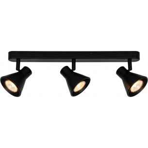 Plafon kierunkowy. Reflektor sufitowy potrójny Eik III czarny mat Nordlux do przedpokoju i kuchni 2