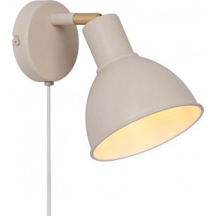 Pop beige loft wall lamp with cord Nordlux