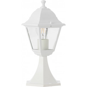 Nissie 36.5cm white retro garden post Brilliant