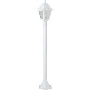 Nissie 100cm white retro garden post Brilliant