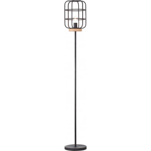 Gwen antique black industrial floor lamp Brilliant