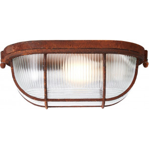 Bobbi 28 rusted industrial ceiling lamp Brilliant