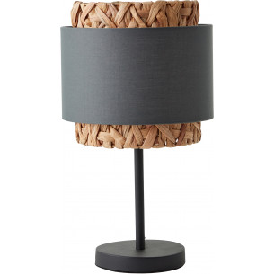 Waterlilly grey boho table lamp with lampshade Brilliant