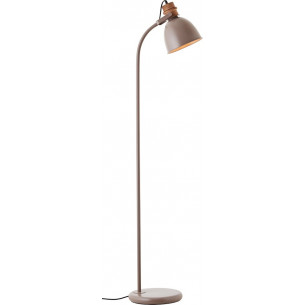 Erena grey industrial floor lamp Brilliant