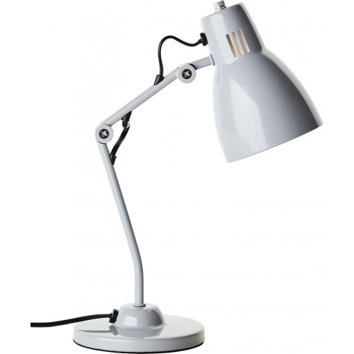 Bailie grey desk lamp loft Brilliant