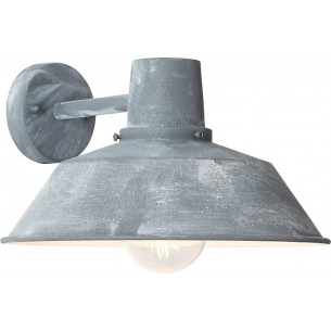 Humphrey grey concrete industrial wall lamp Brilliant