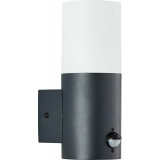 Aberdeen anthracite outdoor wall lamp with motion sensor Brilliant