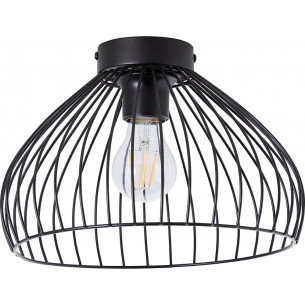 Blacky black wire loft ceiling lamp Brilliant