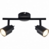 Andres LED II black ceiling spotlight Brilliant