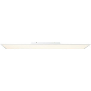 Abie LED 120 white square ceiling lamp with remote control Brilliant