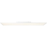 Abie LED 120 white square ceiling lamp with remote control Brilliant