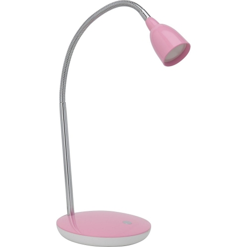 Lampka na biurko Anthony LED różowa...