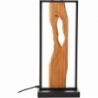 Chaumont LED wood&amp;black wooden table lamp Brilliant