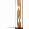 Chaumont LED wood&amp;black floor lamp Brilliant