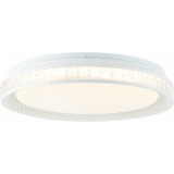 Burlie LED 39cm white modern ceiling lamp with remote control Brilliant