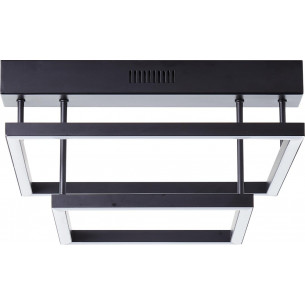 Ranut LED 35cm black modern ceiling lamp Brilliant