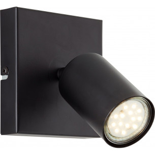 Jello black matt adjustable wall lamp Brilliant