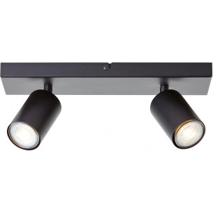 Plafon kierunkowy. Reflektor sufitowy loft Jello II czarny mat Brilliant do przedpokoju i kuchni 2