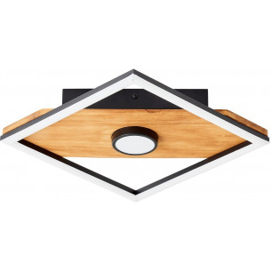 Woodbridge LED 25cm black modern ceiling lamp Brilliant