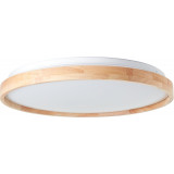 Alson LED 49 wooden round ceiling lamp Brilliant