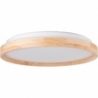 Alson LED 39 round wooden ceiling lamp Brilliant