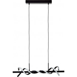 Amalie 80 black LED modern pendant lamp Brilliant