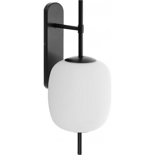 Epli Mini white&amp;black designer glass wall lamp Ummo