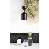 Lampa wisząca designerska Supuru 11 czarna Ummo