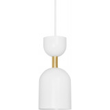 Lampa wisząca designerska Supuru 11 biały/złoty Ummo