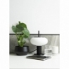 Torni white&amp;black glass table lamp Ummo