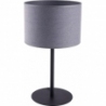 Alice B grey bedside lamp with shade Nowodvorski