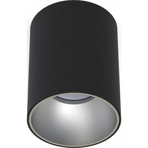 Eye Tone 9cm black&amp;silver spotlight lamp Nowodvorski