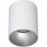 Eye Tone 9cm white&amp;silver spot lamp Nowodvorski