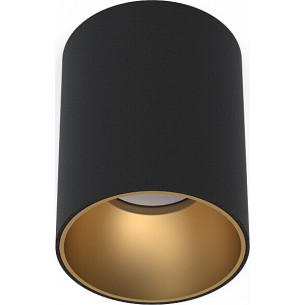 Eye Tone 9cm black&amp;gold spot lamp Nowodvorski